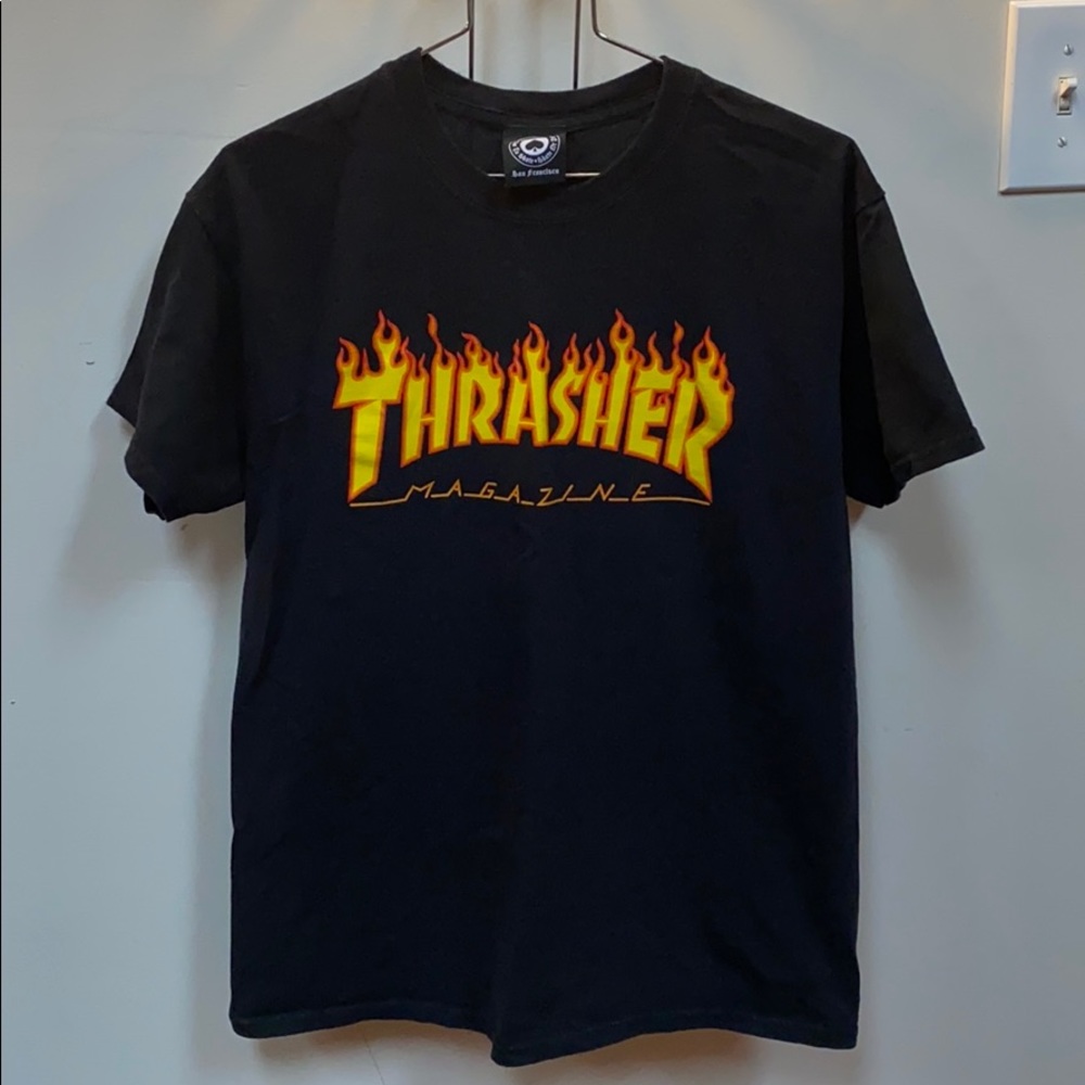 Black Flame Thrasher Tee